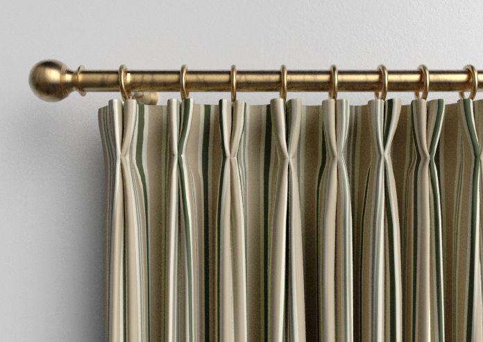 The British Stripe Co. Charles, Chilterns No.1 - Made to Measure Curtains - Image 10